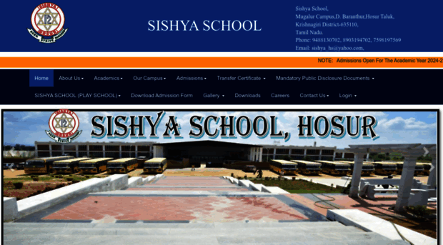 sishyaschool.edu.in