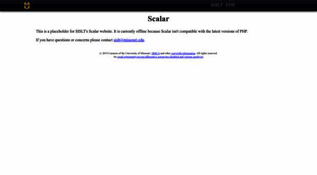 sislt-scalar.missouri.edu