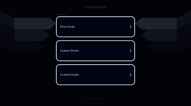 sismaprint.it