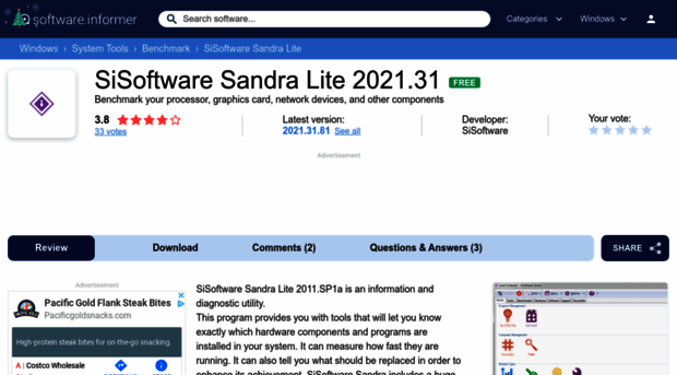 sisoftware-sandra-lite.software.informer.com