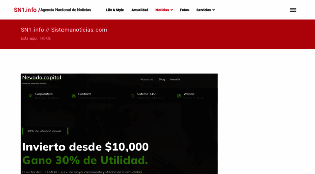 sistemanoticias.com