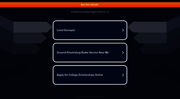 sistemasdeingenieria.cl