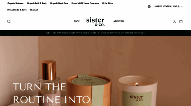 sisterandcoskinfood.co.uk