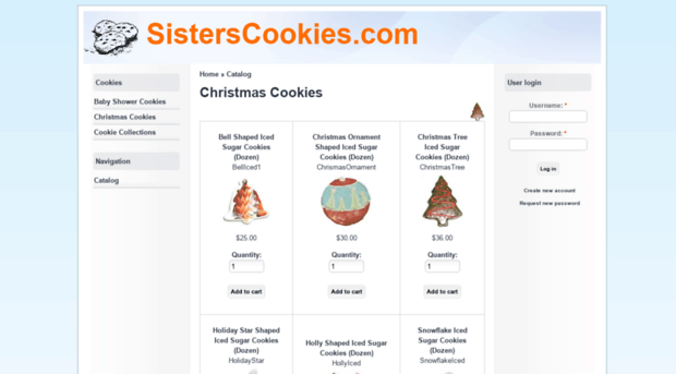 sisterscookies.com