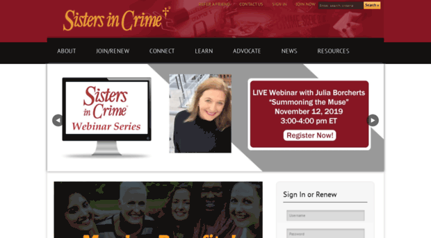 sistersincrime.site-ym.com