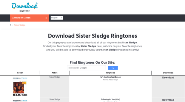 sistersledge.download-ringtone.com