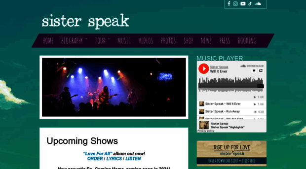 sisterspeakmusic.com