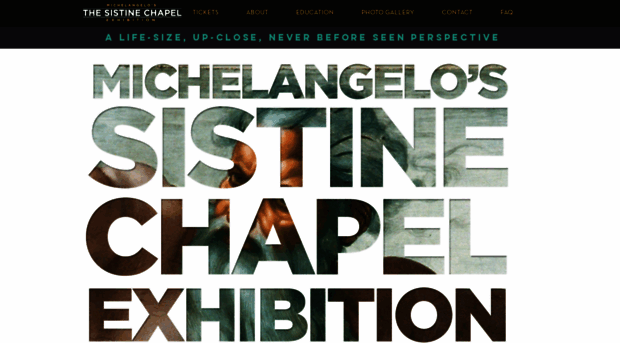 sistineexhibit.com