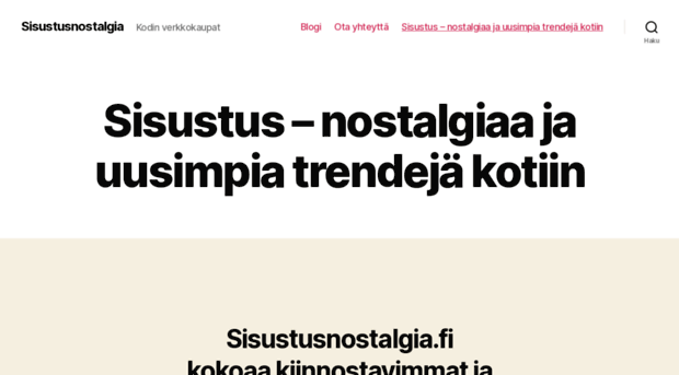 sisustusnostalgia.fi