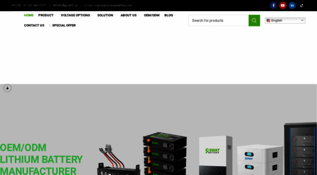 siswaybattery.com