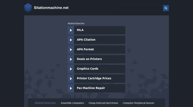 sitationmachine.net