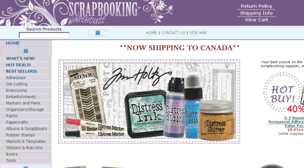 site.scrapbooking-warehouse.com