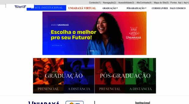 site.uniaraxa.edu.br