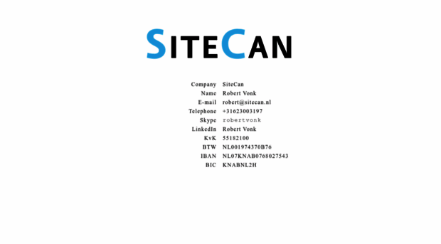 sitecan.nl