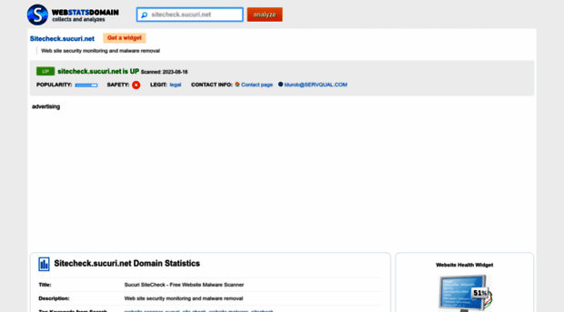 sitecheck.sucuri.net.webstatsdomain.org