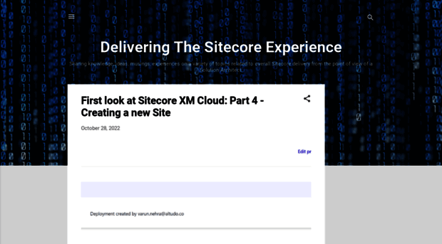 sitecorevarun.com