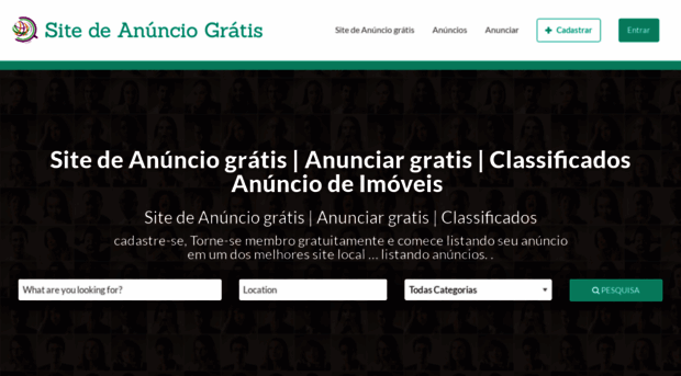 sitedeanunciogratis.com.br