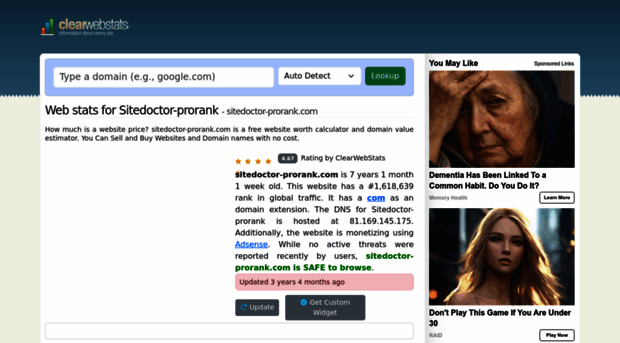 sitedoctor-prorank.com.clearwebstats.com