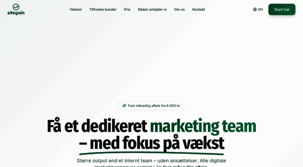 sitegain.dk