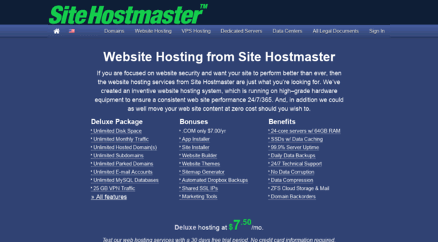 sitehostmaster.com