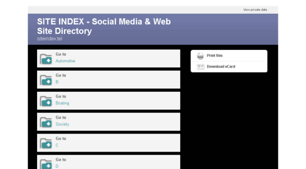 siteindex.tel