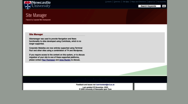 sitemanager.ncl.ac.uk