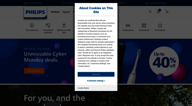 sitemap.philips.com