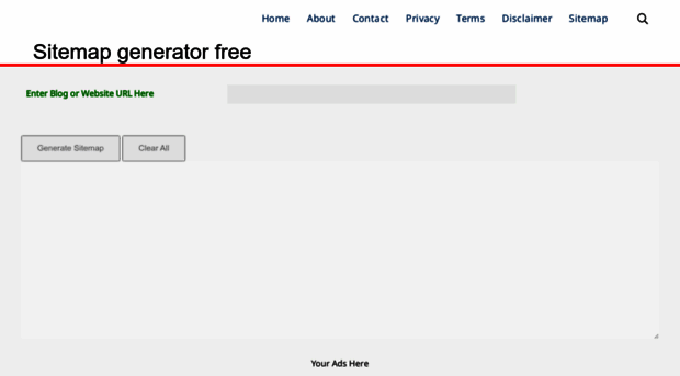 sitemapgeneratorfreetool.blogspot.com