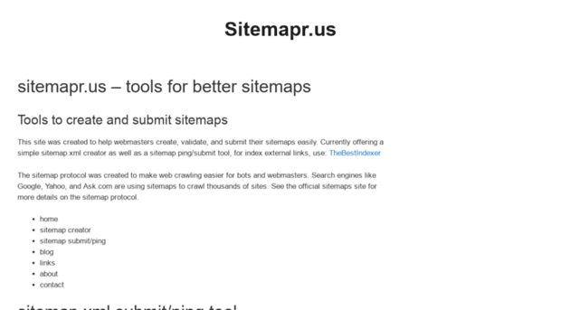 sitemapr.us