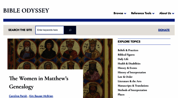 sitemaps.bibleodyssey.org