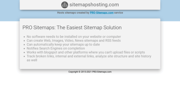 sitemapshosting.com