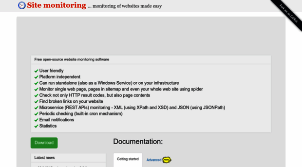 sitemonitoring.sourceforge.net