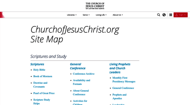 sites.ldschurch.org