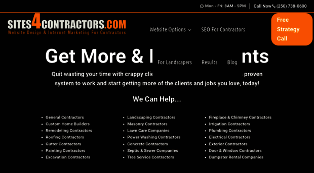 sites4contractors.com