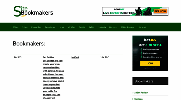 sitesbookmakers.com