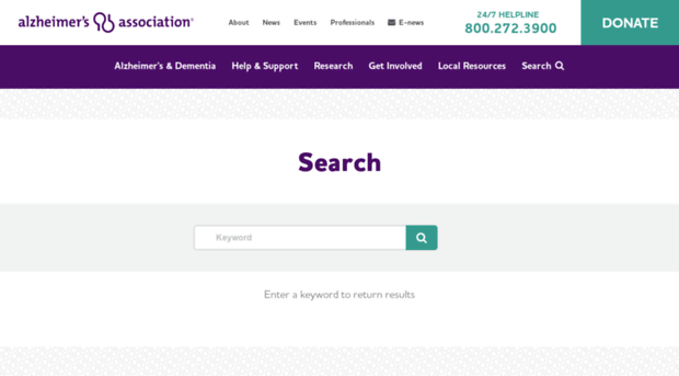 sitesearch.alz.org