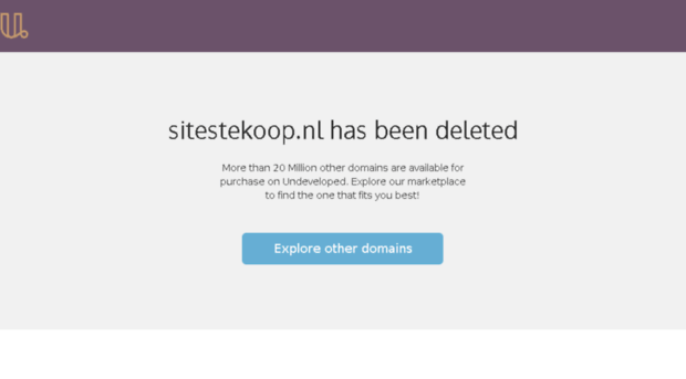 sitestekoop.nl