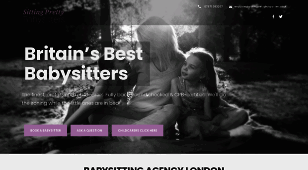 sittingprettybabysitters.com