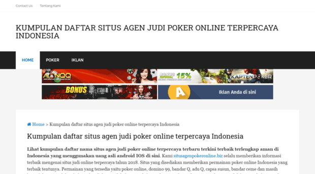 situsagenpokeronline.biz