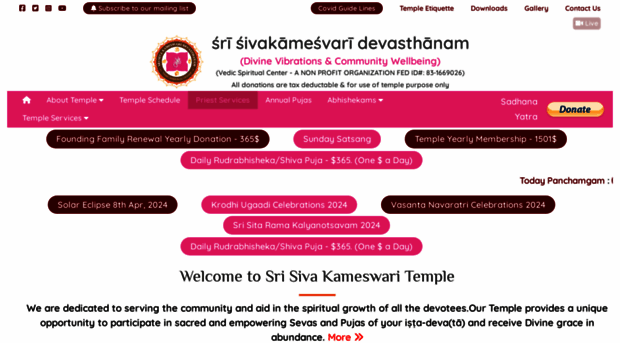 sivakameswari.org