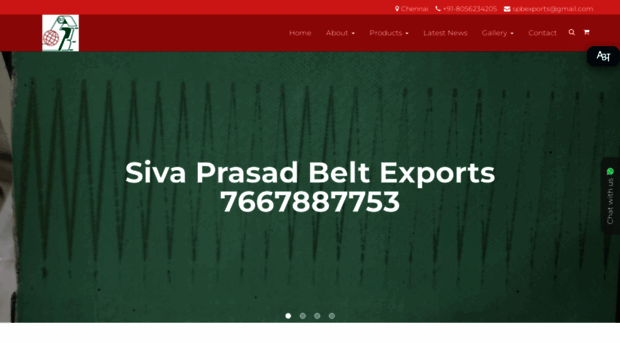 sivaprasadbeltexports.com