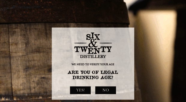 sixandtwentydistillery.com