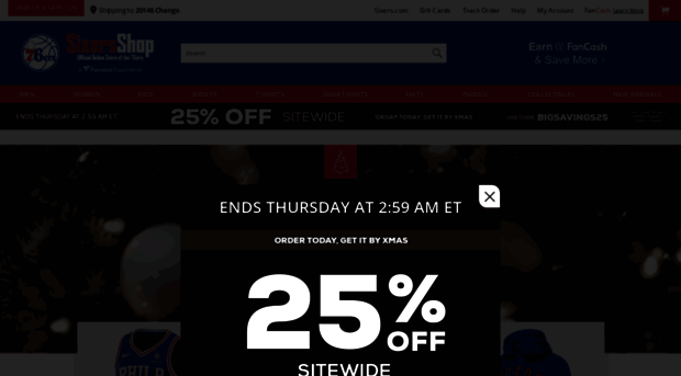 sixersshop.com