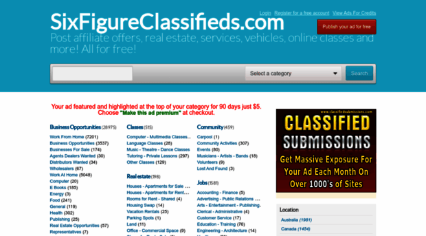 sixfigureclassifieds.com