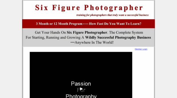 sixfigurephotographer.com