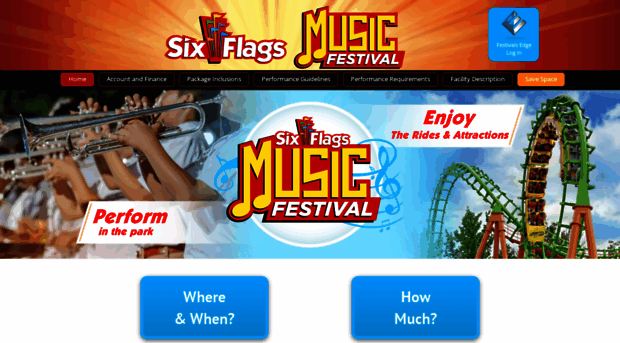 sixflagsmusicfestival.com