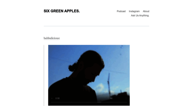 sixgreenapples.com