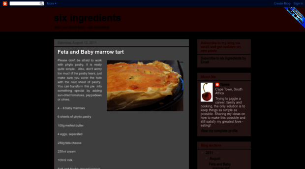 sixingredients.blogspot.com