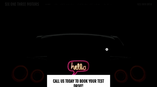 sixonethreemotors.com