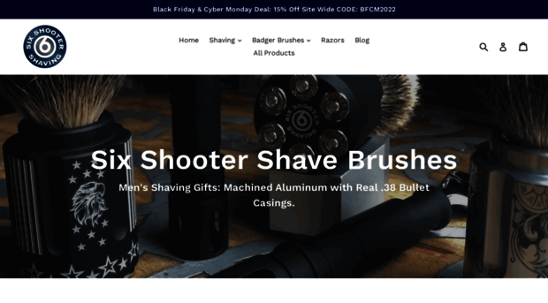 sixshootershaving.com